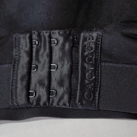 Cacique 42C Black Lightly Lined No Wire Full Coverage Bra Wireless RN118641 - Picture 7 of 8